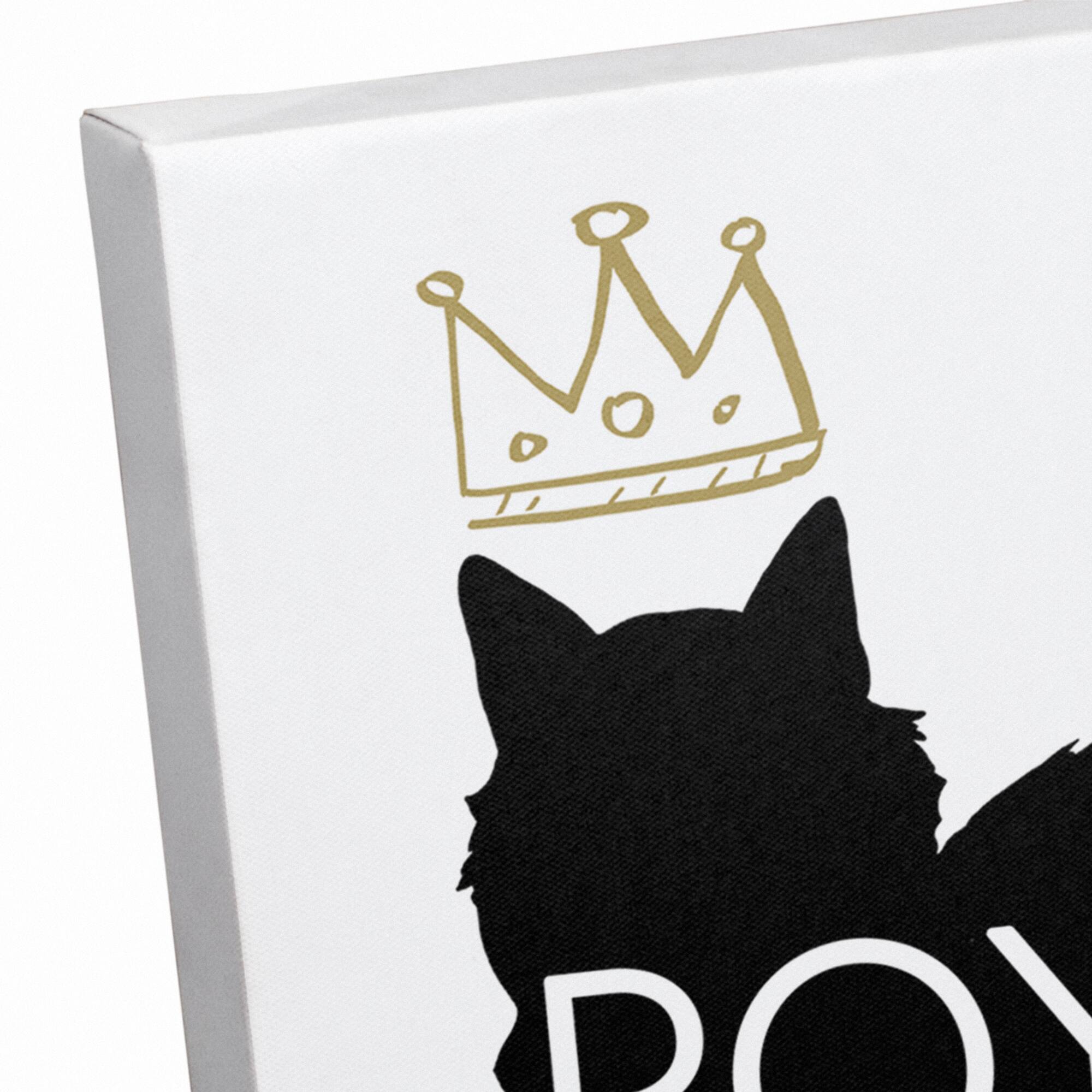 Royalty Cat Canvas Wall Art
